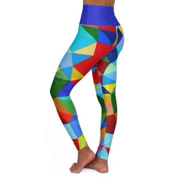 Colorfull High Waisted Leggings - Image 3