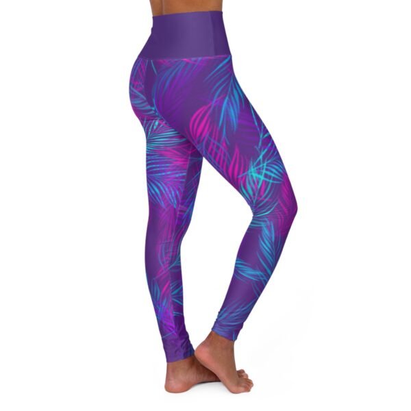 Violet High Waisted Leggings - Image 4