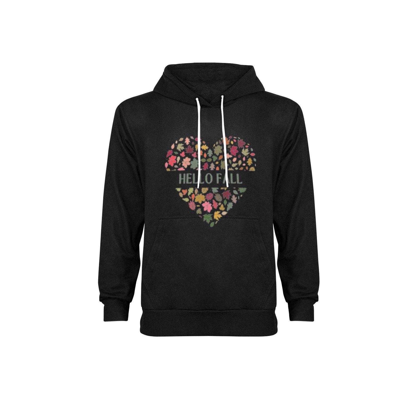 Hello Fall Long Sleeve Fleece Hoodie - Image 3