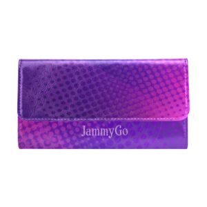 Violet Paradise Trifold Wallet