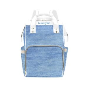 Multi-Function  Backpack Jeans