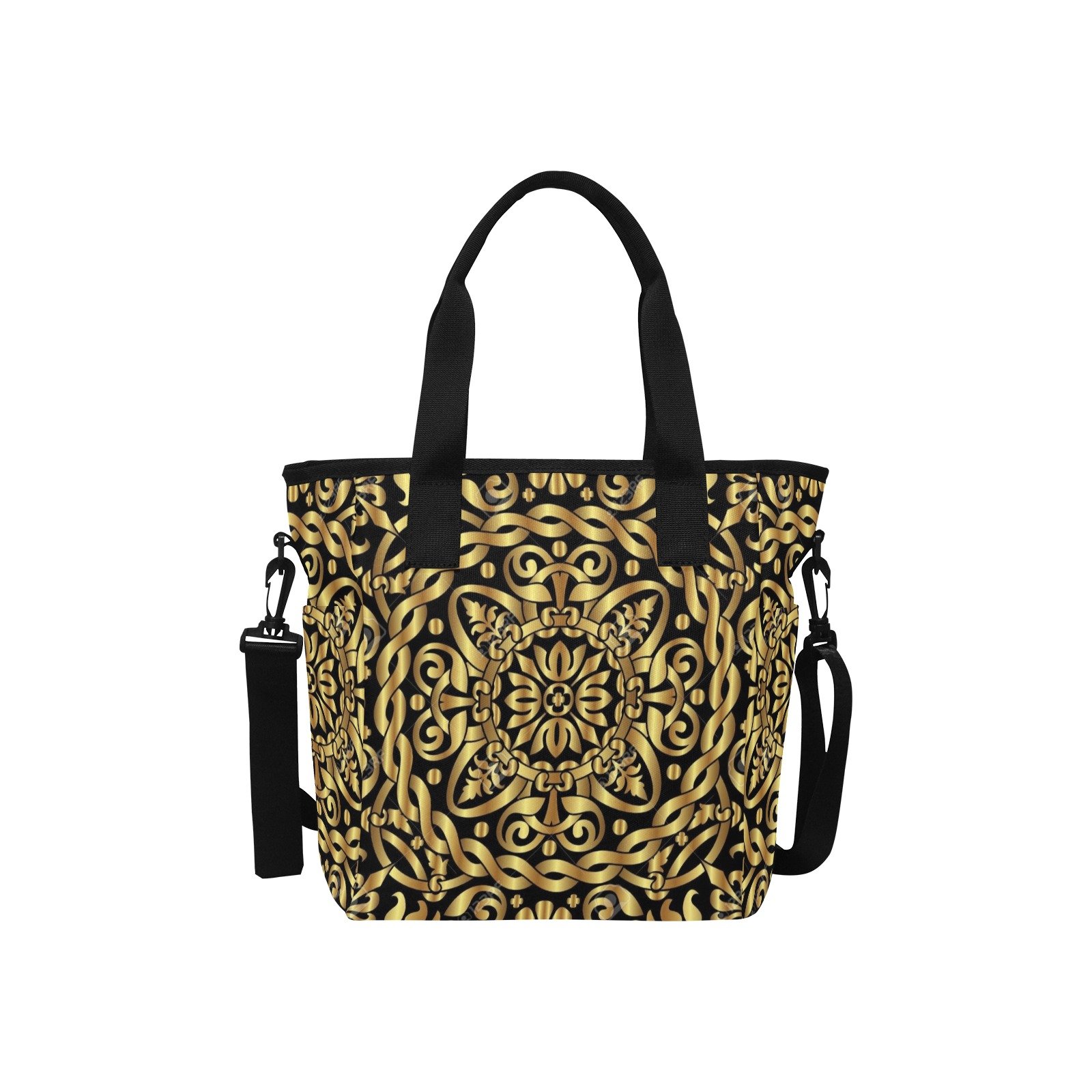 Arab Gold Tote Bag with Shoulder Strap - Image 2