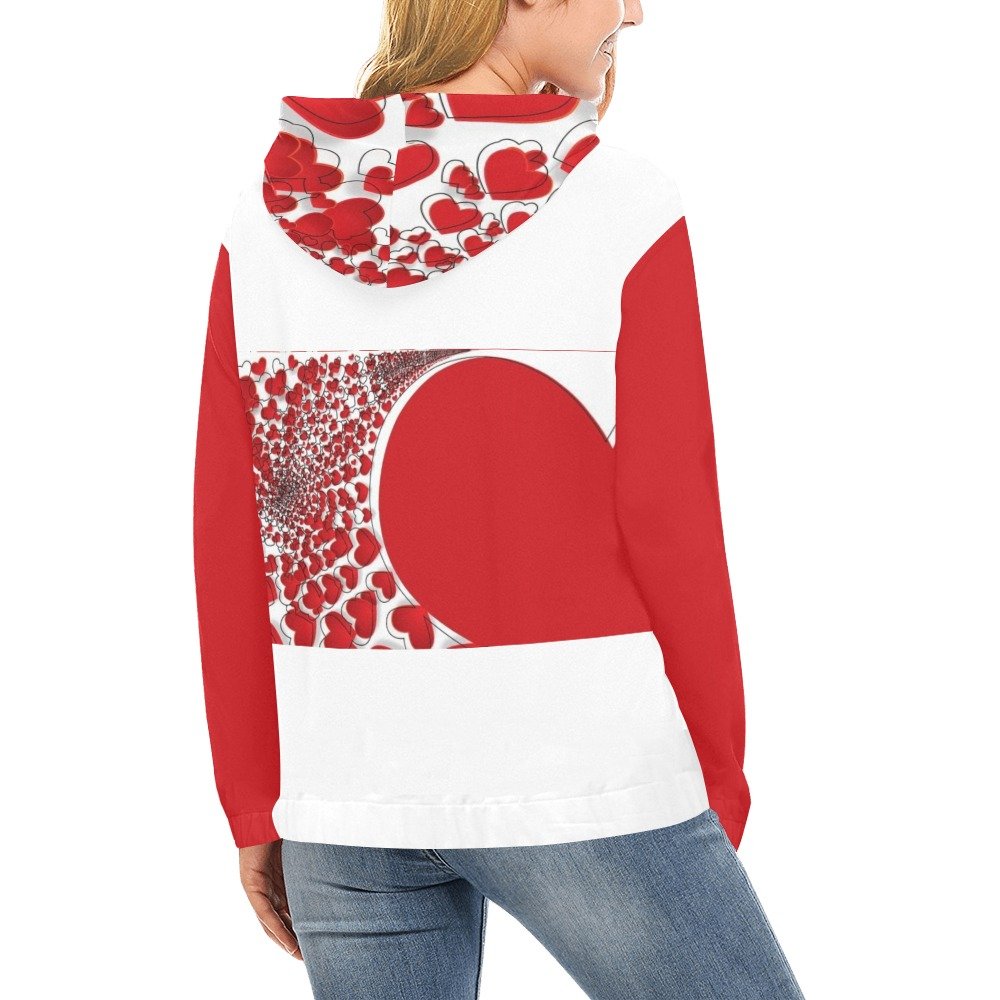 Red Hearth Hoodie - Image 2