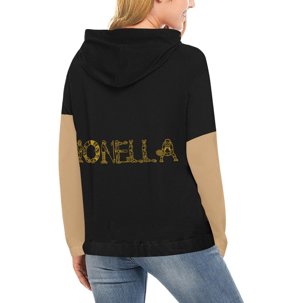 Monella Indian1 Hoodies - Image 2