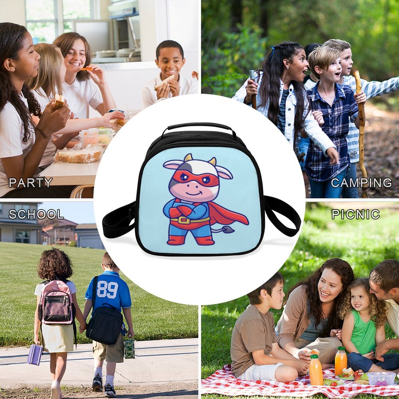 Lunch Bag Flying Baby - Image 4