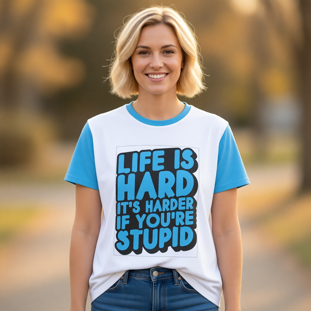 Life is Hard of You Stupid