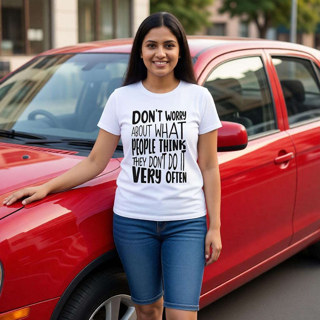 Don"t Worry About What Peoples Think They Don't Do it Very Often