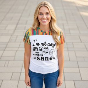 Im Not Crazy the Voice Tell Me I am Entirely Sane